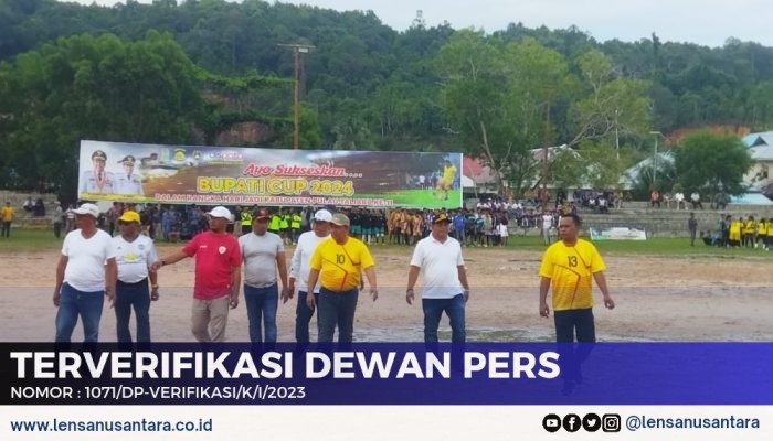 Meriahkan HUT Taliabu ke-11, Aliong Mus Resmi Buka Turnamen Bupati Cup Tahun 2024