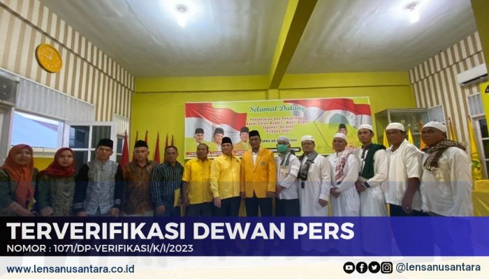 Rasyid Kembalikan Formulir Bakal Calon Bupati Tapsel ke Partai Golkar