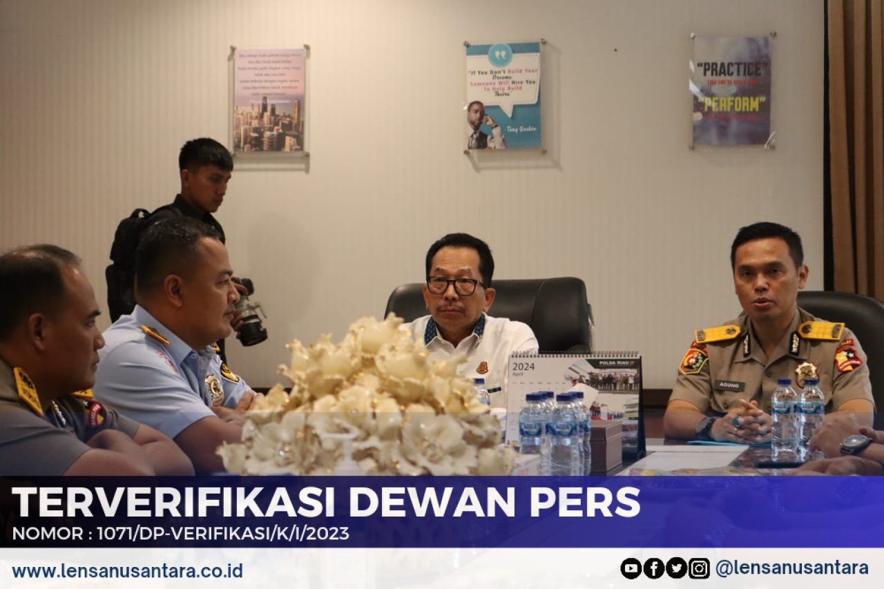 Kajati Riau Terima Kunjungan Sespim Lemdiklat Polri Lensa Nusantara