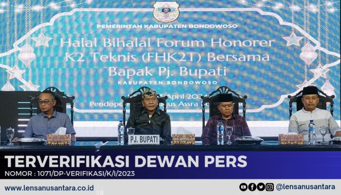Pj Bupati Bondowoso Tekan Dinas Terkait untuk Tidak Terima Titipan Tenaga Honorer