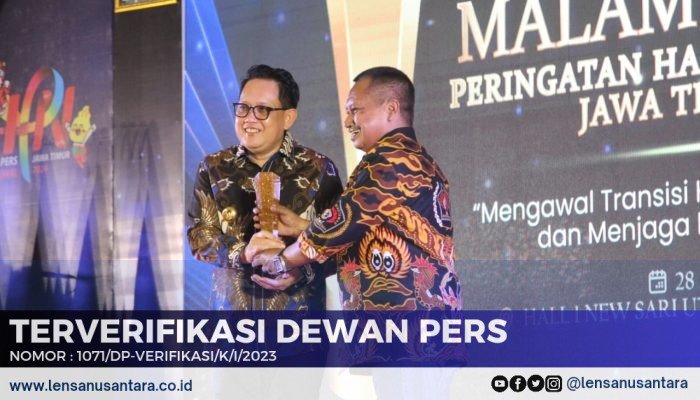 Adhy Karyono Raih PWI Jatim Awards 2024, Lutfil Hakim: Penghargaan Tertinggi PWI Jatim