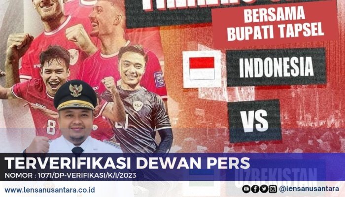 Pemkab Tapsel Gelar Nobar Semifinal Piala Asia 2024 Indonesia vs Uzbekistan