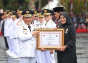 Bupati Banyuwangi Mendapatkan Penghargaan Tertinggi dari Presiden Jokowi