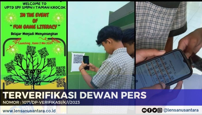 SMPN 1 Takro Bondowoso Meriahkan Hardiknas dengan Fun Game Literacy 