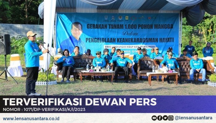 Probolinggo Siap Jadi Pusat Kota Mangga, 1000 Pohon Ditanam di TWSL