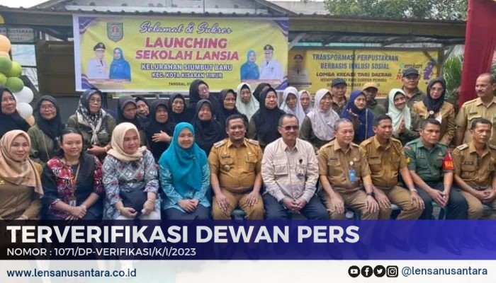 Camat Kota Kisaran Timur Apresiasi Inovasi Sekolah Lansia di Kelurahan Siumbut Baru