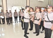 Kapolres Lintar Mahardhono Pimpin Sertijab Lima Pejabat di Lingkup Polres Bondowoso