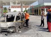 Mobil Terbakar di SPBU Takeran Magetan, Begini Kronologisnya
