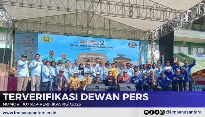 Pengurus KAUJE Korda Bondowoso Periode 2024-2028 Dikukuhkan di Stadion Gajayana Malang