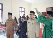 Bupati Asahan Lantik 2 Pejabat Administrator di Lingkungan Dinas Kependudukan dan Pencatatan Sipil Kabupaten Asahan