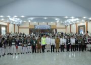 Pj Gubsu Bersama Bupati Asahan Lepas Jama’ah Calon Haji Kloter I