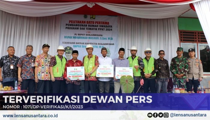 Peletakan Batu Pertama Kegiatan DAK Tematik PPKT Senilai 6,7 Miliar, Pj Bupati Banjarnegara: Kalau Kurang Benar Ya Dibenarkan