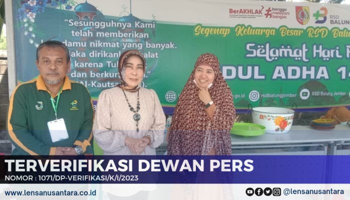 Idul Adha 1445 Hijriah, RSD Balung Jember Bagikan 1000 Paket Daging Kurban ke Warga Sekitar