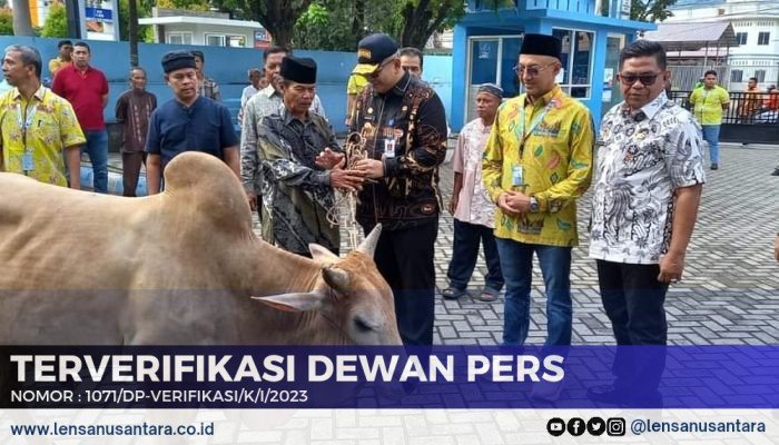 Naik dari Tahun Lalu, Perumda Air Minum Kurbankan 89 Sapi dan Kambing