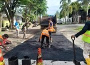 Hingga Mei 2024, 85 Titik Jalan Telah Ditambal, 20 Titik Jalan Dicor