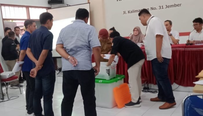 KPU Jember Rekap Ulang Perolehan Suara Pileg 2024, Ini Alasannya