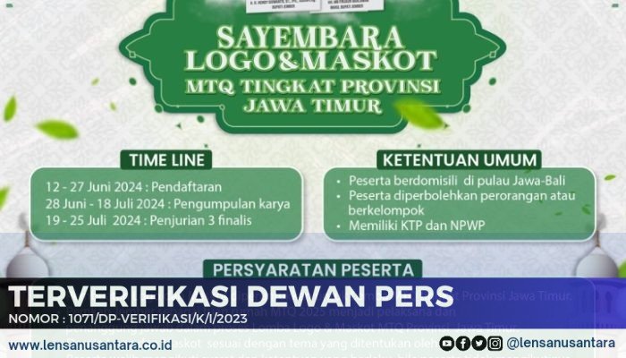 Yuk! Pemkab Jember Gelar Sayembara Pembuatan Logo dan Maskot MTQ Jatim Berhadiah Rp 20 Juta