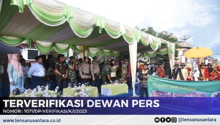 Kafilah dari Berbagai Kabupaten dan Kota Meriahkan Pawai Taaruf MTQ ke-39 Tingkat Provinsi Sumut di Tapsel