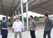 Bupati Tapsel Tinjau Pembangunan Gedung Astaka dan Infrastruktur Penunjang Lokasi Pelaksanaan MTQ ke-39 Tingkat Provinsi Sumut
