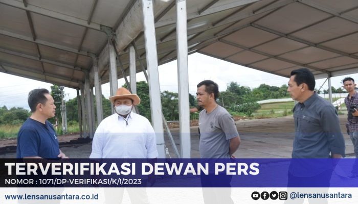 Bupati Tapsel Tinjau Pembangunan Gedung Astaka dan Infrastruktur Penunjang Lokasi Pelaksanaan MTQ ke-39 Tingkat Provinsi Sumut