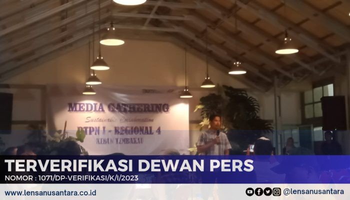 Jalin Sinergitas, PTPN I Regional 4 Jember Gelar Media Gathering