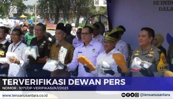 Puncak Peringatan HANI 2024 di Dumai, BNN RI Musnahkan Ratusan Ribu Gram Narkotika