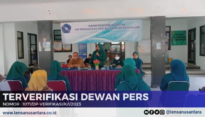 TP PKK Kelurahan Kebonsari Gelar Pertemuan Rutin dan Persiapan Jelang 1 Muharram 1446 Hijriah