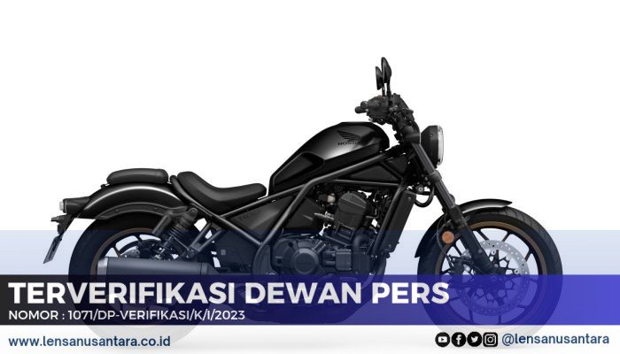 AHM Luncurkan Rebel 1100 Bagi Pecinta Big Bike Cruiser
