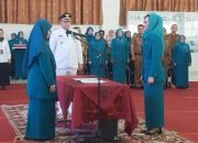 Vanny Andree Algamar Dilantik sebagai Pj Ketua TP-PKK dan Dekranasda Kota Padang