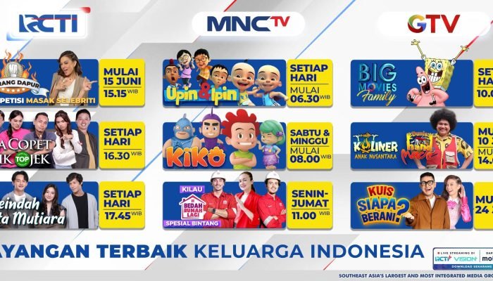 Rangkaian Tayangan Terbaik Keluarga Indonesia dari MNC Entertaiment