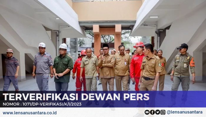 Penjabat Bupati Pamekasan Cek Progres Pembangunan Pasar Kolpajung, Pastikan Sesuai Jadwal