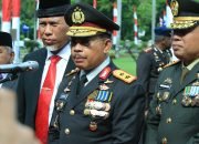 Di Istana Gubernur, Kapolda Sumbar pimpin Upacara Hari Bhayangkara ke-78