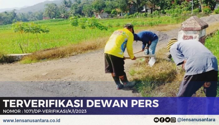 Ditunjuk sebagai Salah Satu Percontohan Desa Anti Korupsi di Banjarnegara, Sekdes Brengkok: Utamakan Swakelola