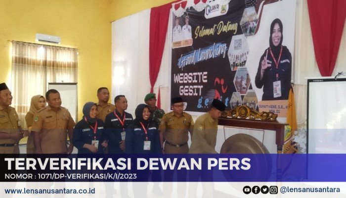 Bupati Taliabu Apresiasi Grand Launching Website Gesit oleh BKPSDMA