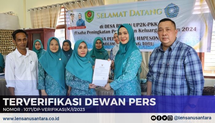 Ketua TP PKK Tapsel Harapkan Perkebunan Hapesong Jadi Wiraswasta Kreatif