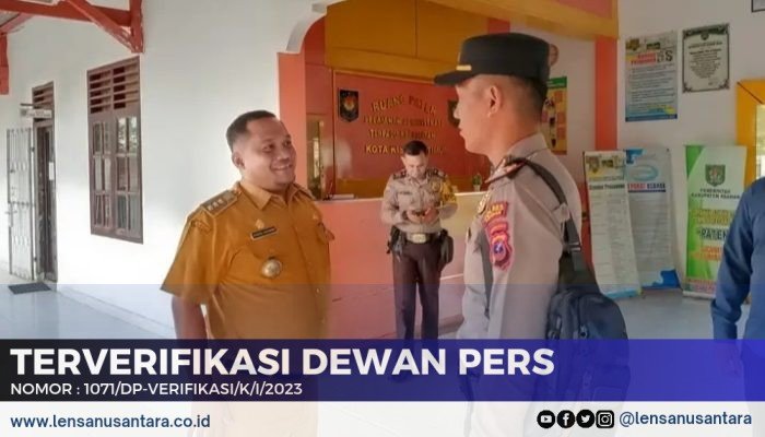 Camat Ahmad Syaiful P. Pasaribu Terima Kunjungan Kapolsek Kota Kisaran