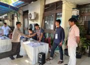 Pastikan Kelancaran PSU, Kabid Humas Polda Sumbar Tinjau Pengamanan di TPS