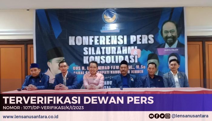 DPD NasDem Jember Lakukan Konsolidasi Menangkan Gus Fawaid di Pilbup 2024