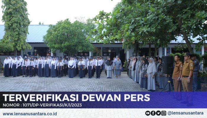 Plh Sekda Asahan Jadi Pembina Apel di UPTD SMP Negeri I Kisaran