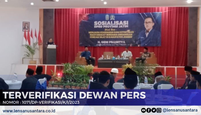 Pasca Pengeroyokan Polisi, DPRD Jatim bersama Polres Jember Sosialisasi Kepada Perguruan Silat