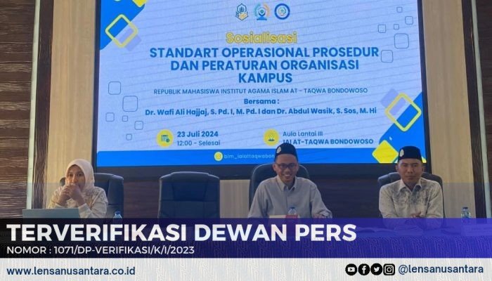 Berikut SOP dan Peraturan Oganisasi Kampus IAI At Taqwa Bondowoso