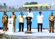 Presiden Jokowi Resmikan SPAM Kota Bandar Lampung, Akses Air Bersih untuk 60 Ribu Rumah Tangga