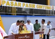 Presiden Jokowi Resmikan Pasar Pasir Gintung di Lampung: Keramaian Pasar Tanda Perekonomian Masyarakat Berjalan