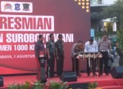 Monumen Suroboyo Wani Knalpot Brong Warnai Indahnya Kota Surabaya
