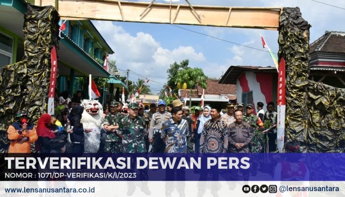 Dandim 0822 Bondowoso Launching Kampung Pancasila