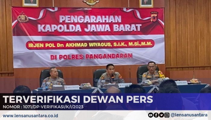 Kapolda Jabar Laksanakan Kunker ke Polres Pangandaran