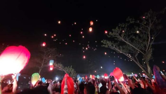 Festival Seni Budaya Jepara Terbangkan 1500 Lampion, Pj Bupati: Menerbangkan Harapan, Cita-cita dan Doa