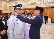 Tonggak Kepemimpinan Pj Wali Kota Malang Berganti, Iwan Kurniawan Resmi Gantikan Wahyu Hidayat