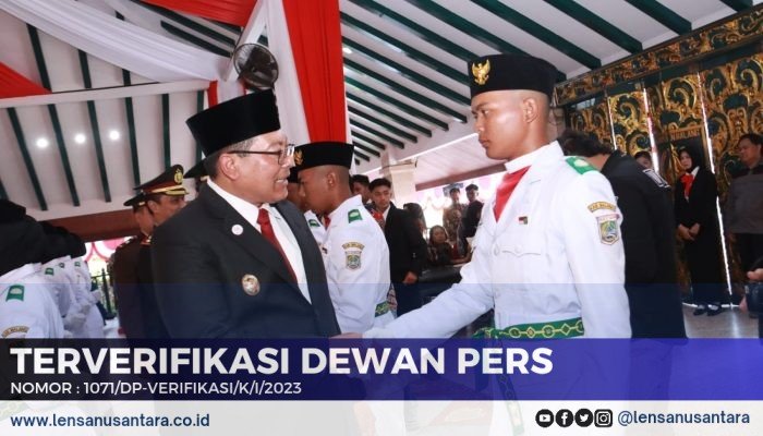 Kukuhkan 75 Anggota Paskibra, Wakil Bupati Malang Beri Pesan Ini