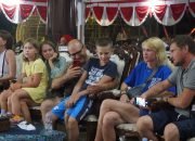 Warga Asing Ikuti Tasyakuran Dalam Pesta Rakyat HUT Kemerdekaan RI di Pendopo Kartini Jepara